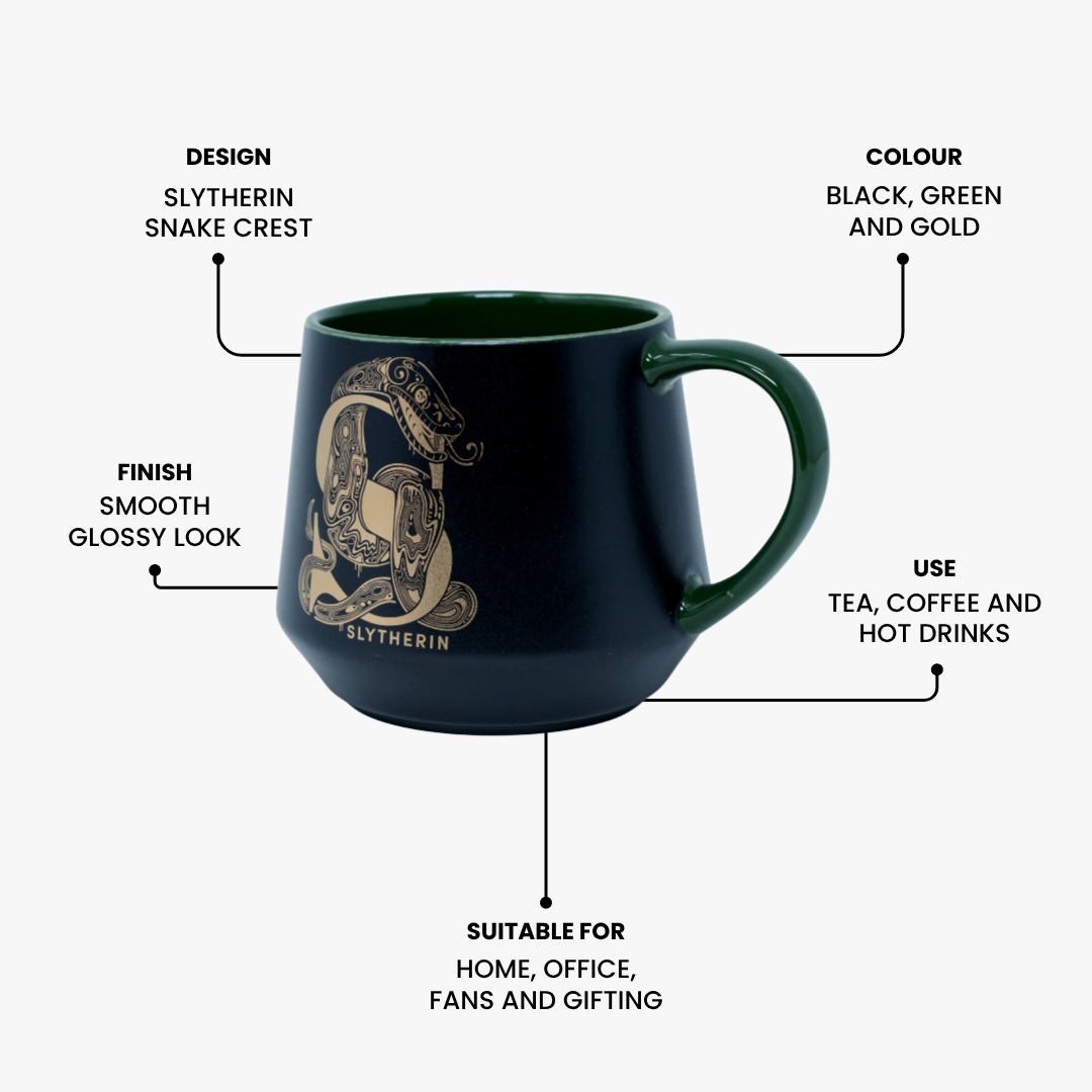 Harry Potter Slytherin Crest Mug