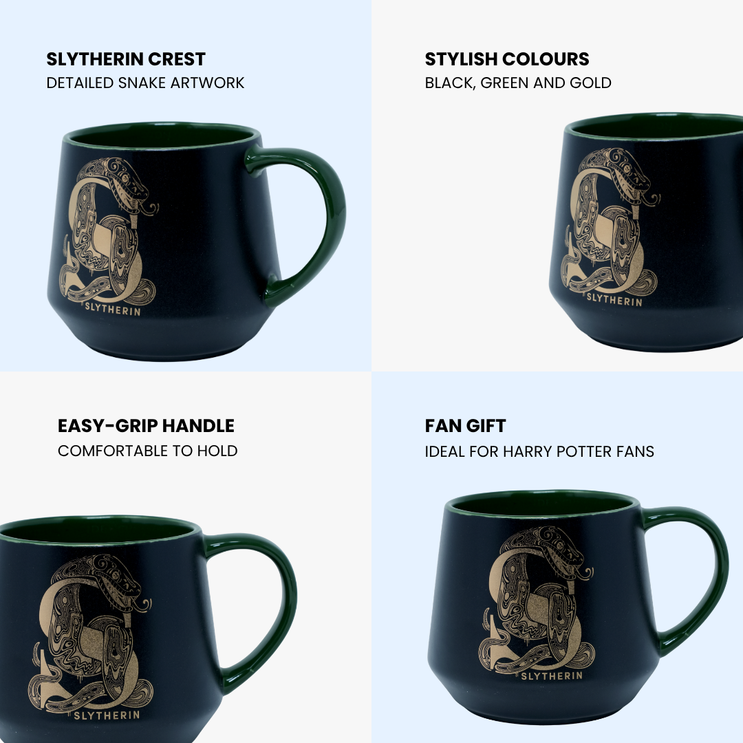 Harry Potter Slytherin Crest Mug