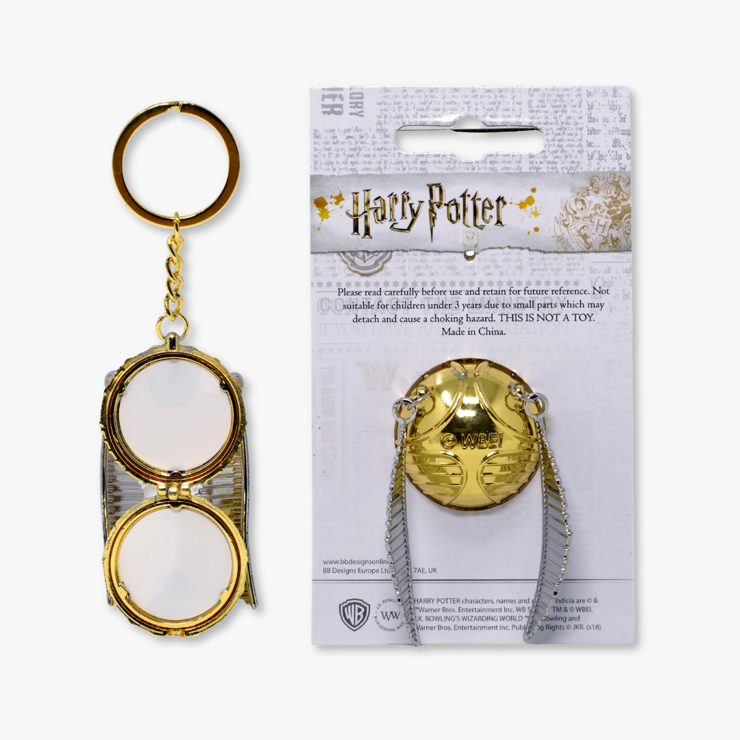 Harry Potter Snitch Locket Keyring