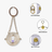 Harry Potter Time Turner Keyring