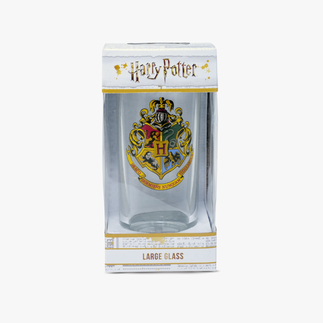 Harry Potter Wizard Crest Glass