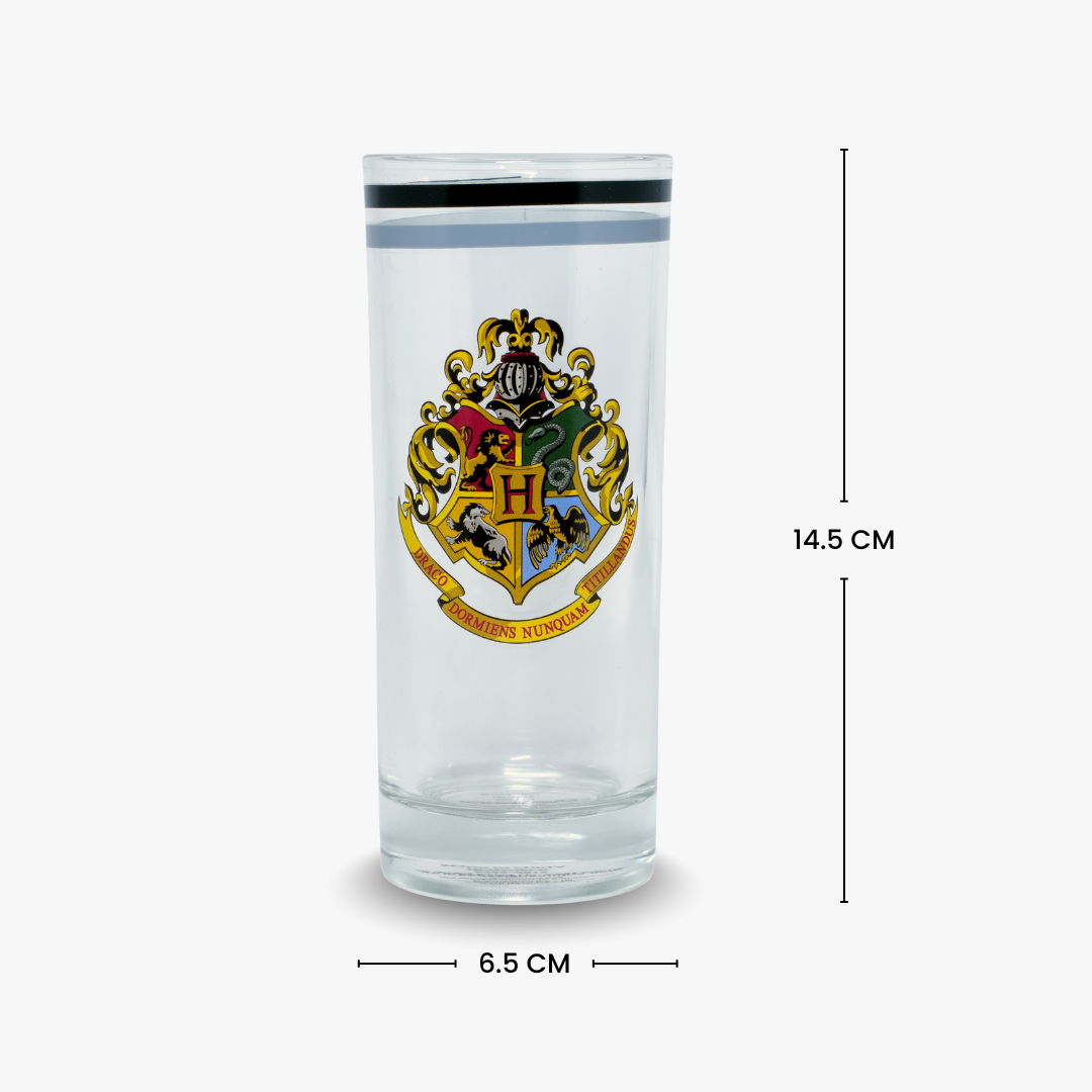 Harry Potter Wizard Crest Glass