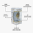 Harry Potter Wizard Crest Glass