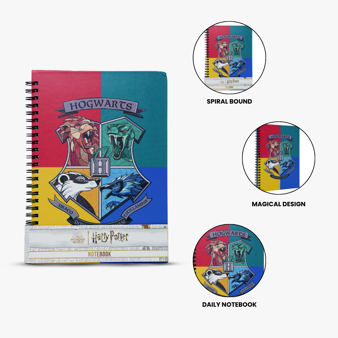 Harry Potter Wizard Crest Notebook