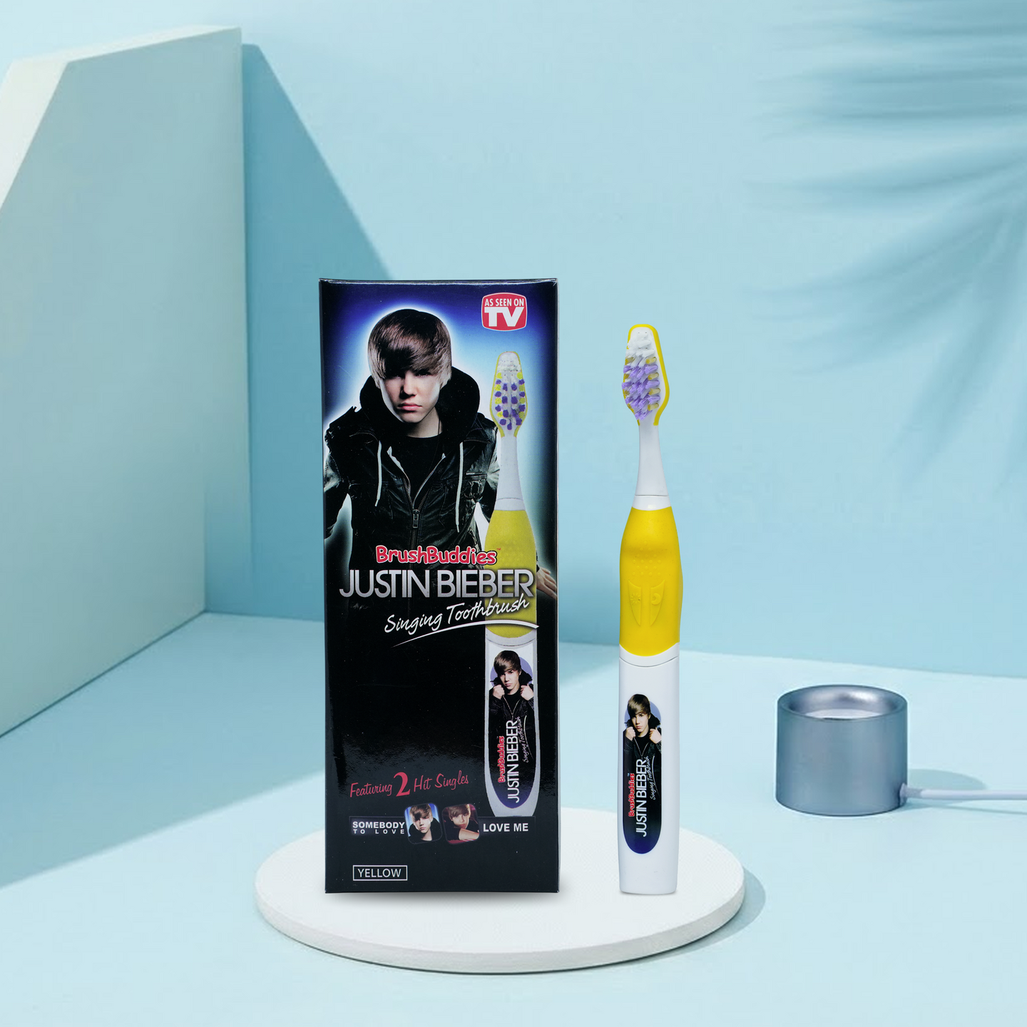 JUSTIN BIEBER  Singing Toothbrush – Interactive Sound Brush JUSTIN BIEBER SOMEBODY TO LOVE ME (Random Colour)