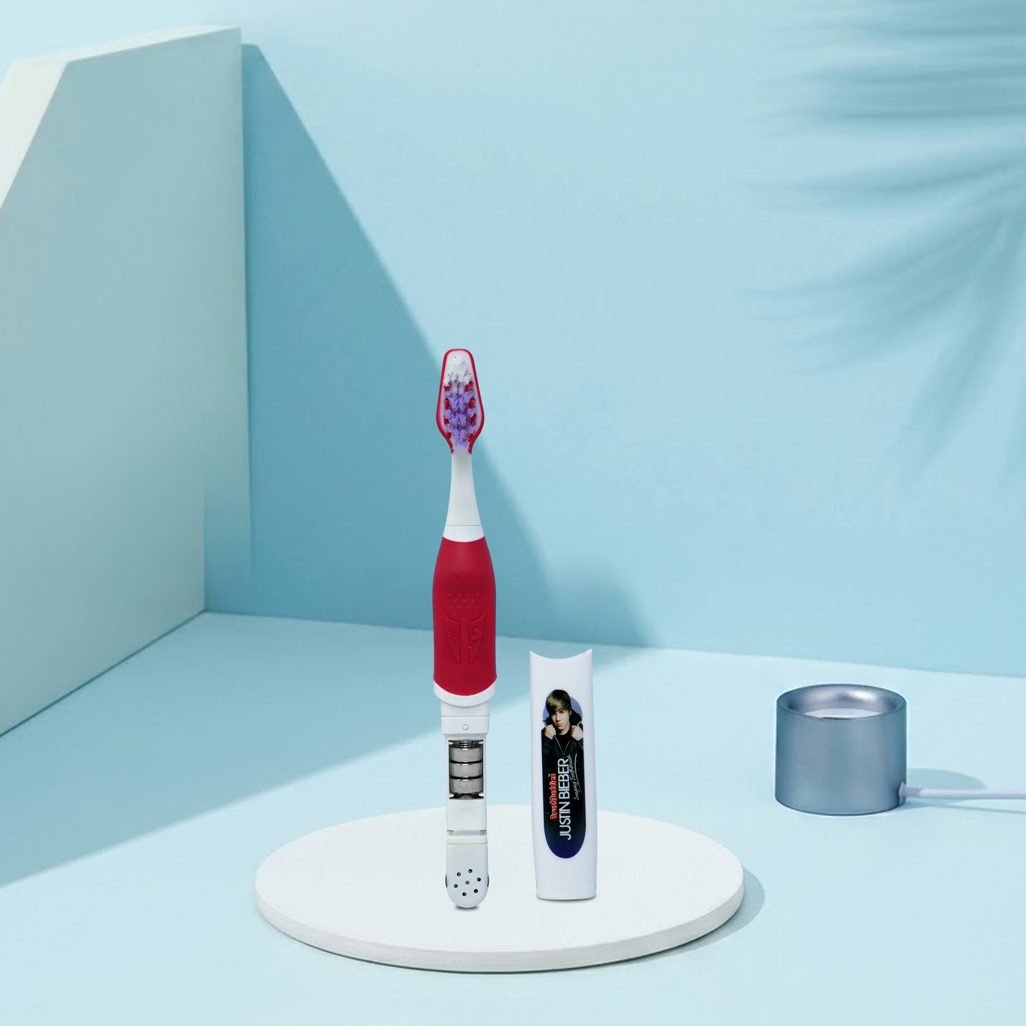 JUSTIN BIEBER  Singing Toothbrush – Interactive Sound Brush JUSTIN BIEBER SOMEBODY TO LOVE ME (Random Colour)