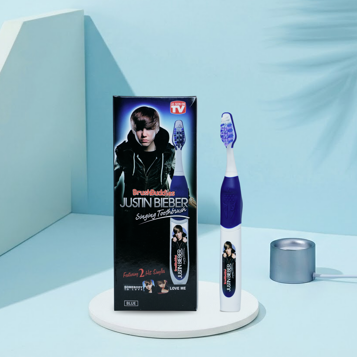 JUSTIN BIEBER  Singing Toothbrush – Interactive Sound Brush JUSTIN BIEBER SOMEBODY TO LOVE ME (Random Colour)
