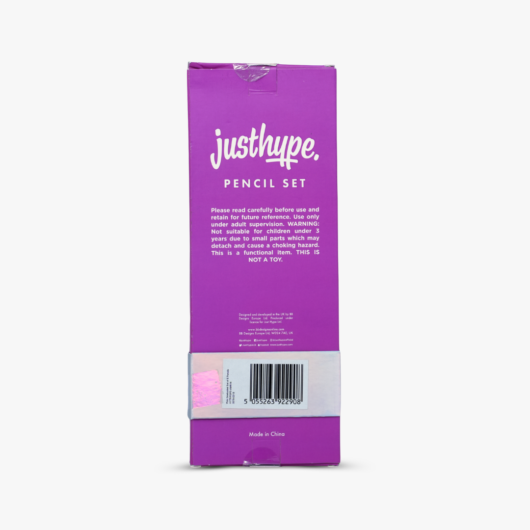 Just Hype Gradient HB Pencil Set