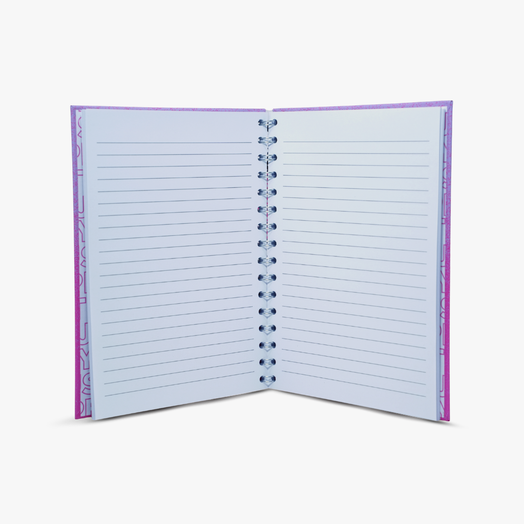Just Hype Pink Gradient A5 Notebook