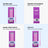 Just Hype Pink Pencil Set 6 Pack 7