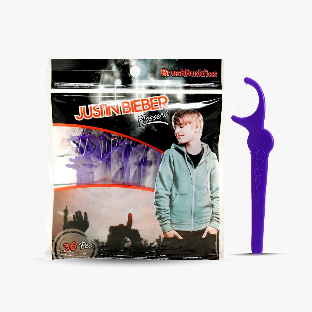 Justin Bieber Dental Floss Picks 36 Pack