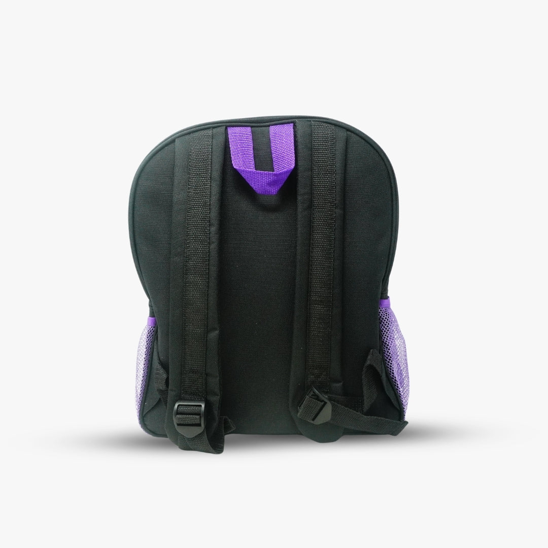 Justin Bieber Fashion Backpack Purple