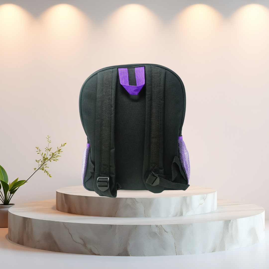 Justin Bieber Fashion Backpack Purple