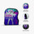 Justin Bieber Fashion Backpack Purple
