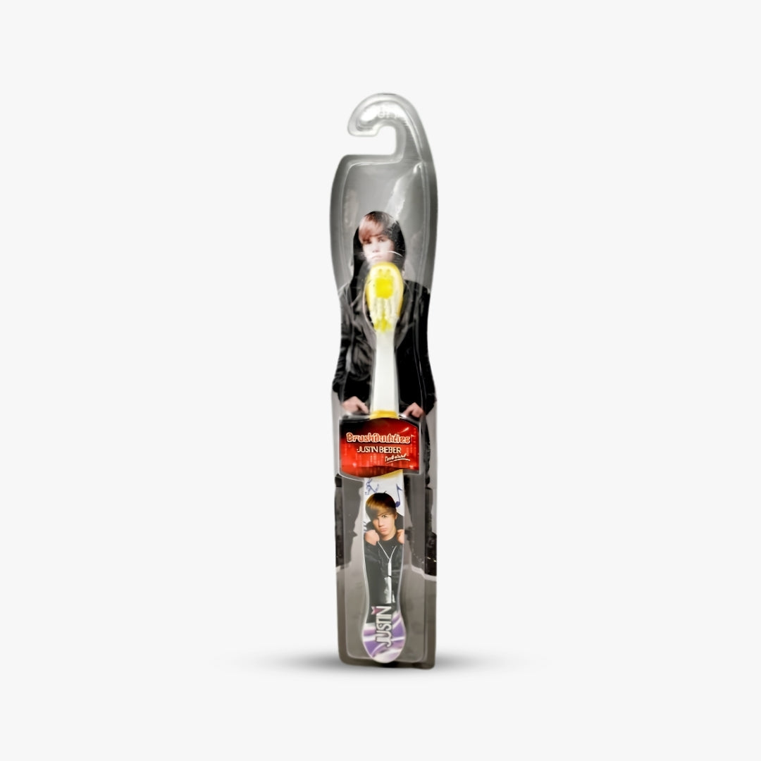 Justin Bieber Kids Manual Toothbrush BrushBuddies 3