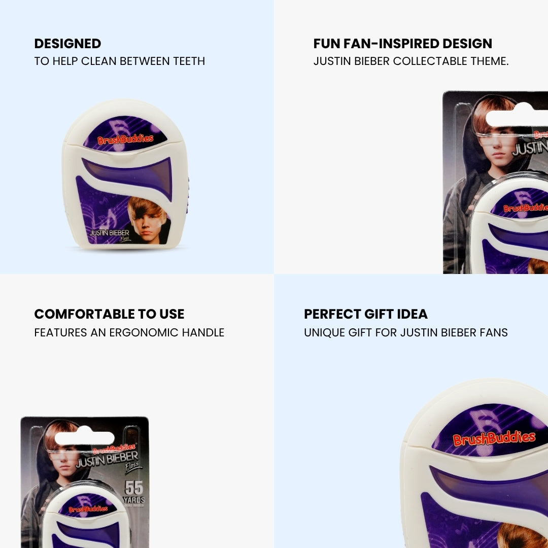 Justin Bieber Mint Dental Floss 55 Yards