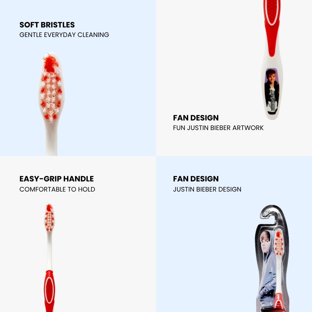 Justin Bieber Soft Bristle Toothbrush