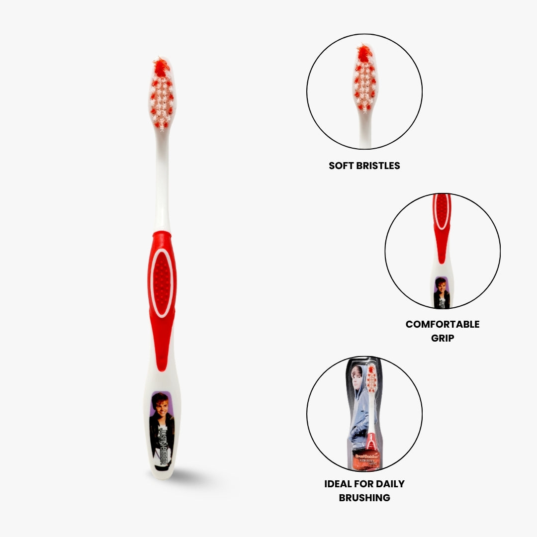 Justin Bieber Soft Bristle Toothbrush