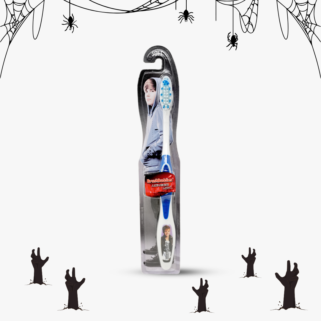 Justin Bieber Manual Toothbrush- Brush Buddies