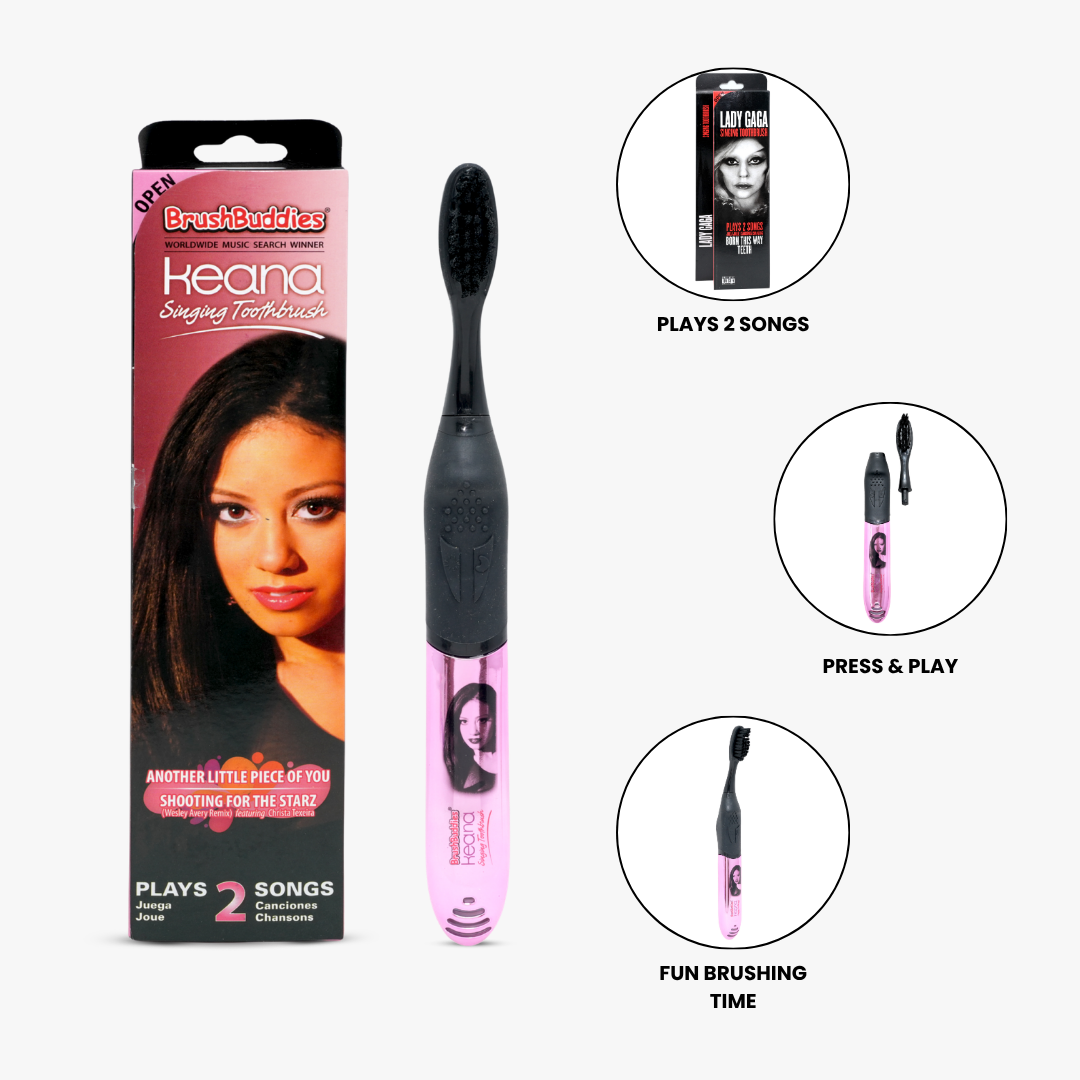 Keana Singing Toothbrush – Plays 2 Songs