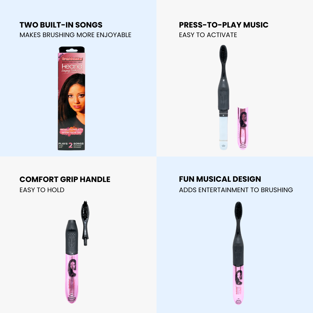 Keana Singing Toothbrush – Plays 2 Songs
