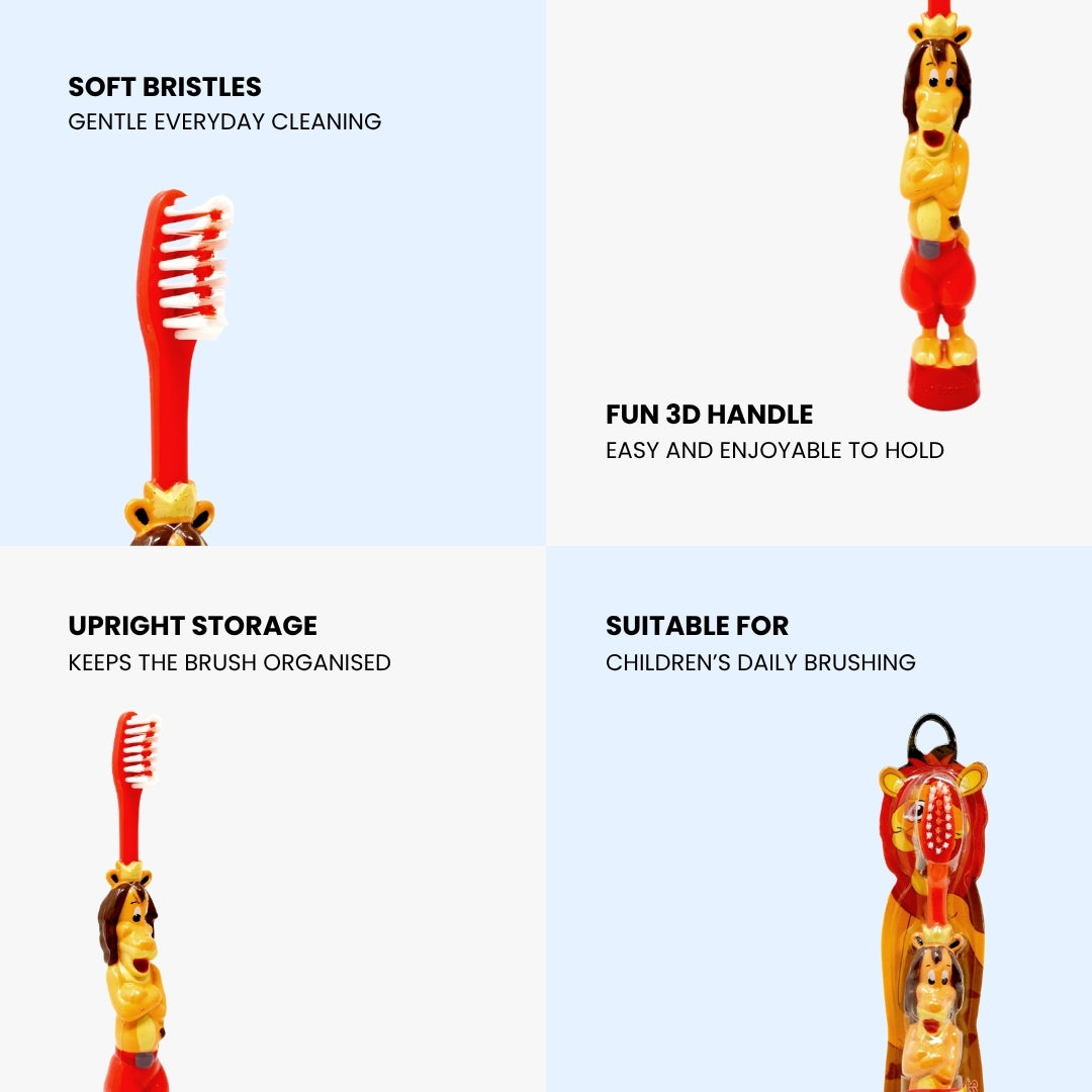 Lion Kids Toothbrush Brush Buddies 12
