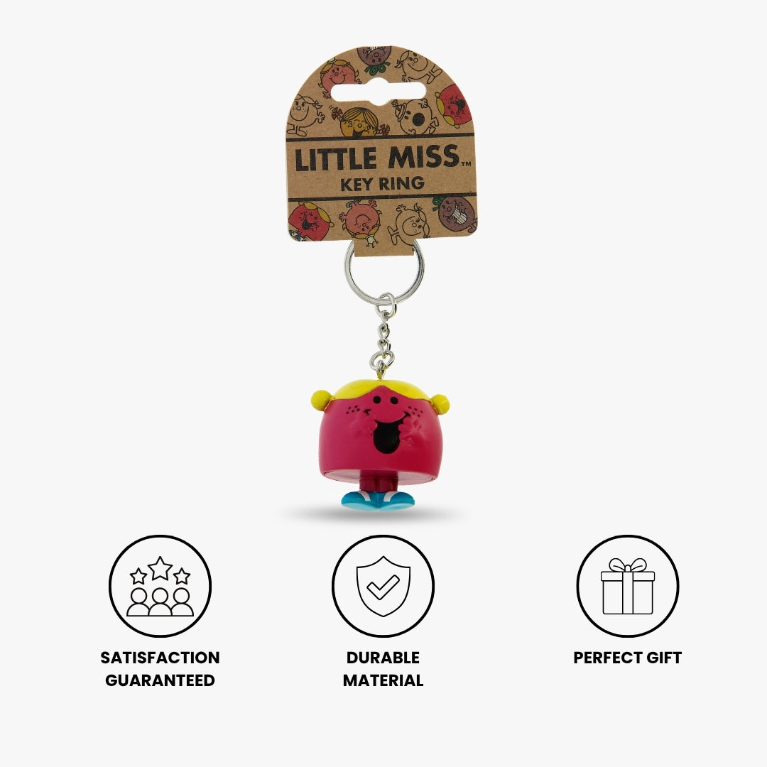 Little Miss Chatterbox 3D Keyring