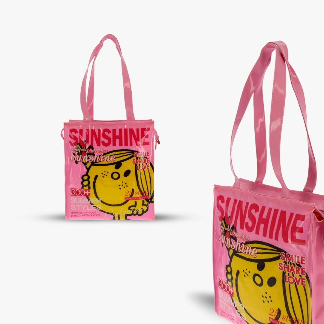 Little Miss Sunshine Shopper Bag Pink