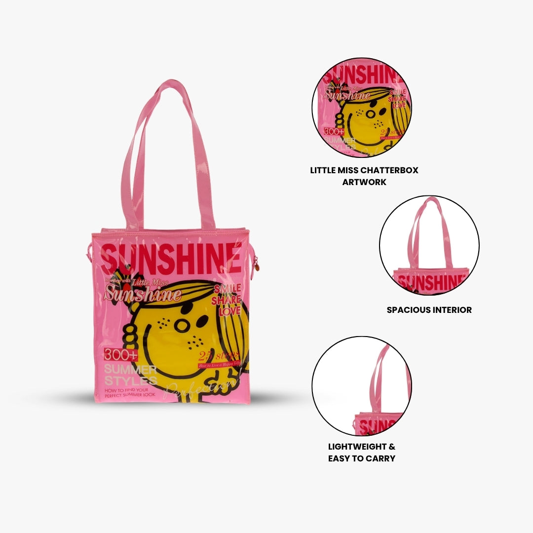 Little Miss Sunshine Shopper Bag Pink