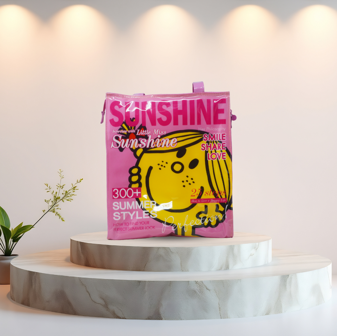 Little Miss Sunshine Shopper Bag Pink