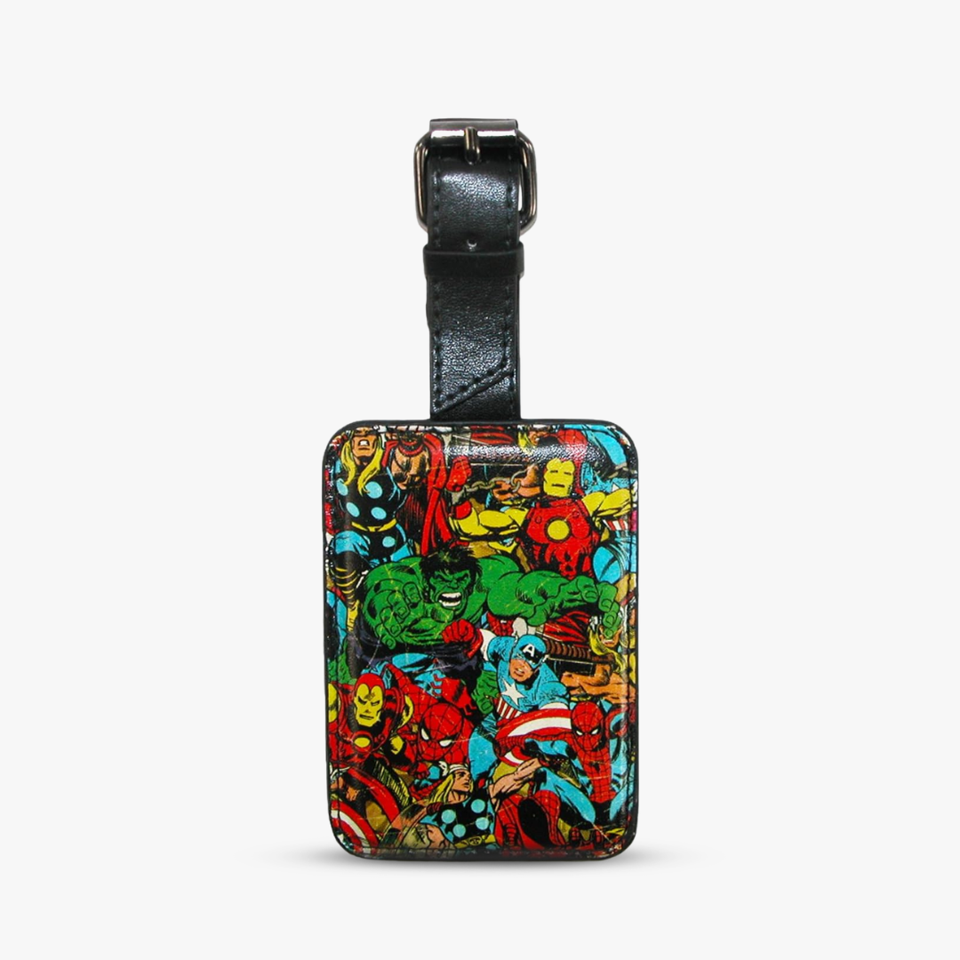 Marvel Comics Character Luggage Tag