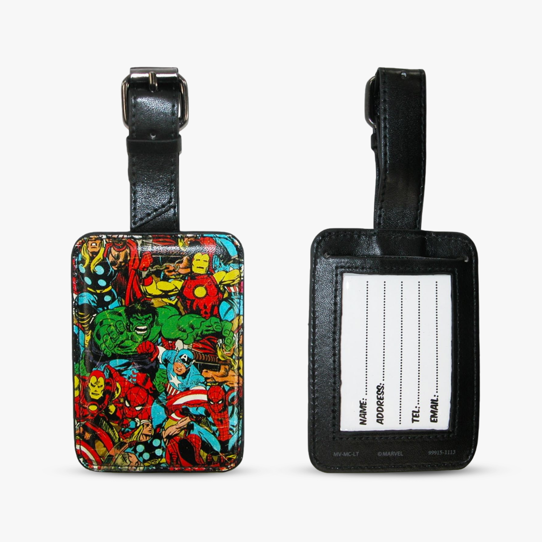 Marvel Comics Character Luggage Tag