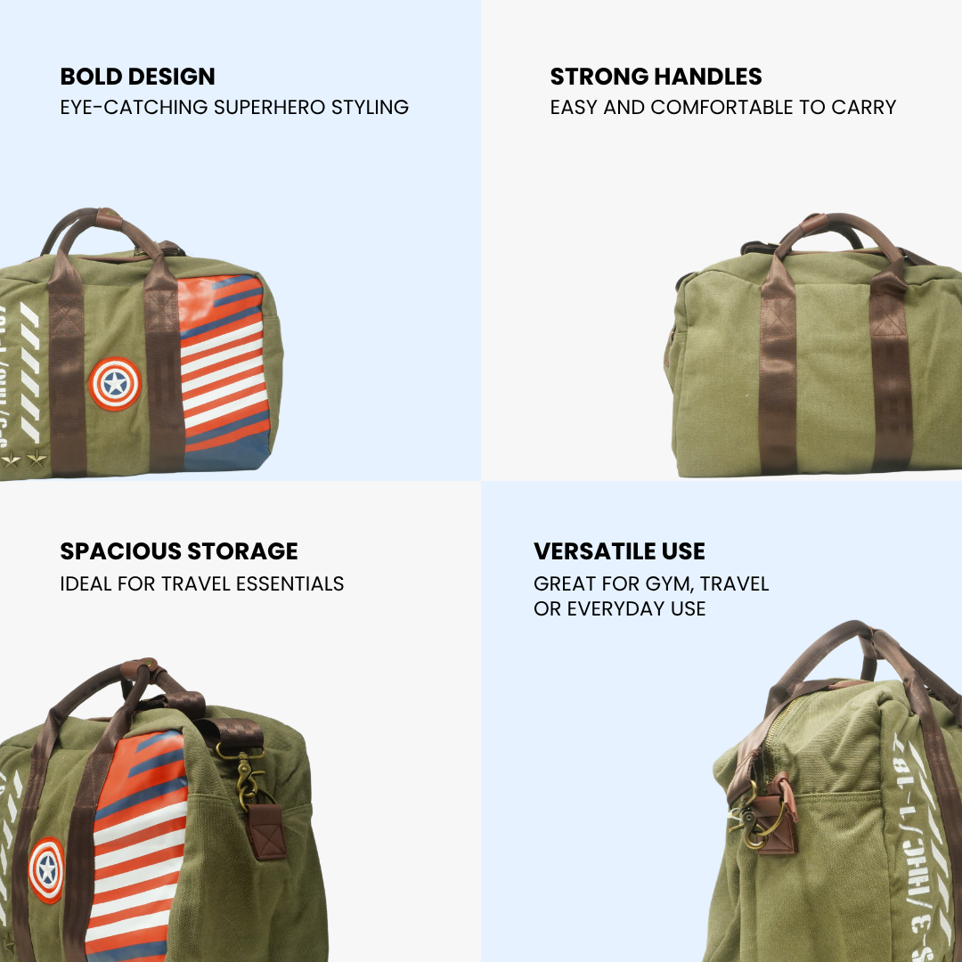 Marvel Laptop Messenger Bag-Captain America