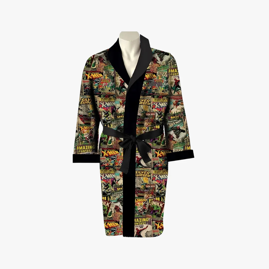 Marvel Premium Reversible Men Robe 2