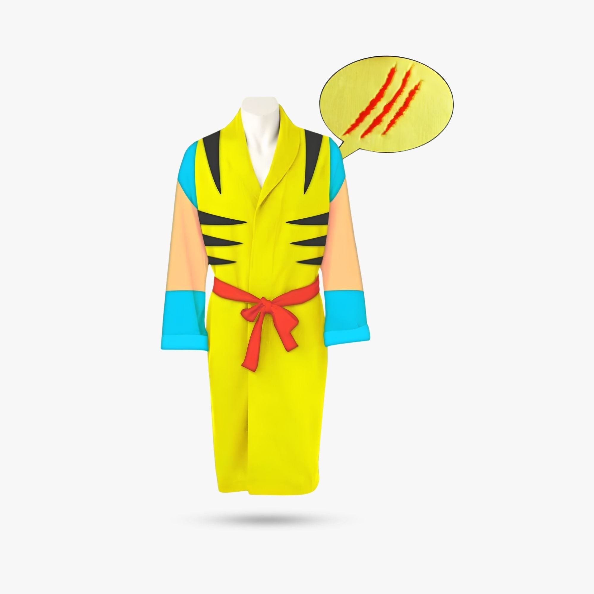 Marvel Wolverine Fleece Bathrobe