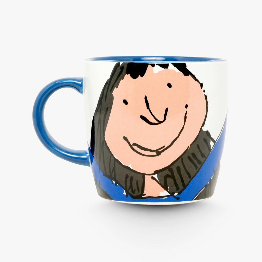 Matilda Blue Ceramic Coffee Mug