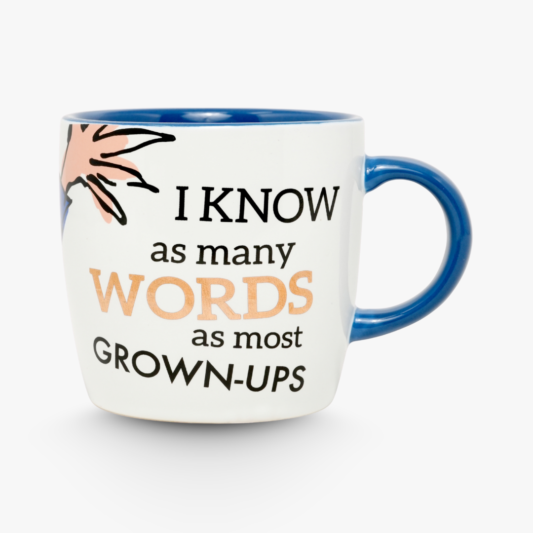 Matilda Blue Ceramic Coffee Mug