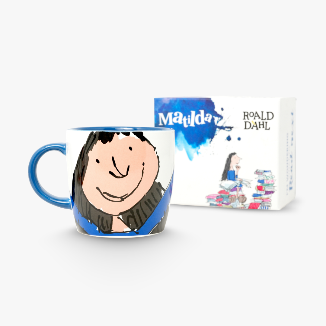 Matilda Blue Ceramic Coffee Mug