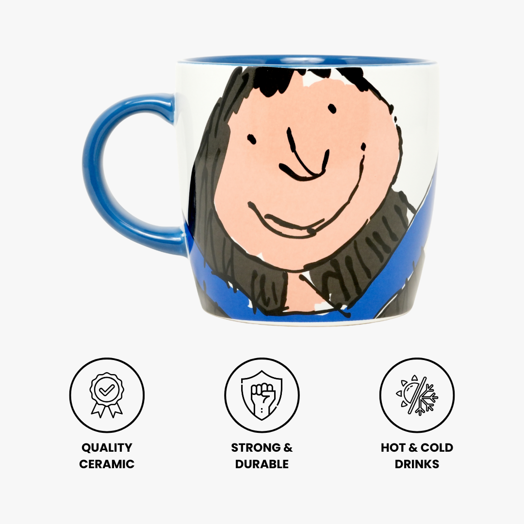 Matilda Blue Ceramic Coffee Mug