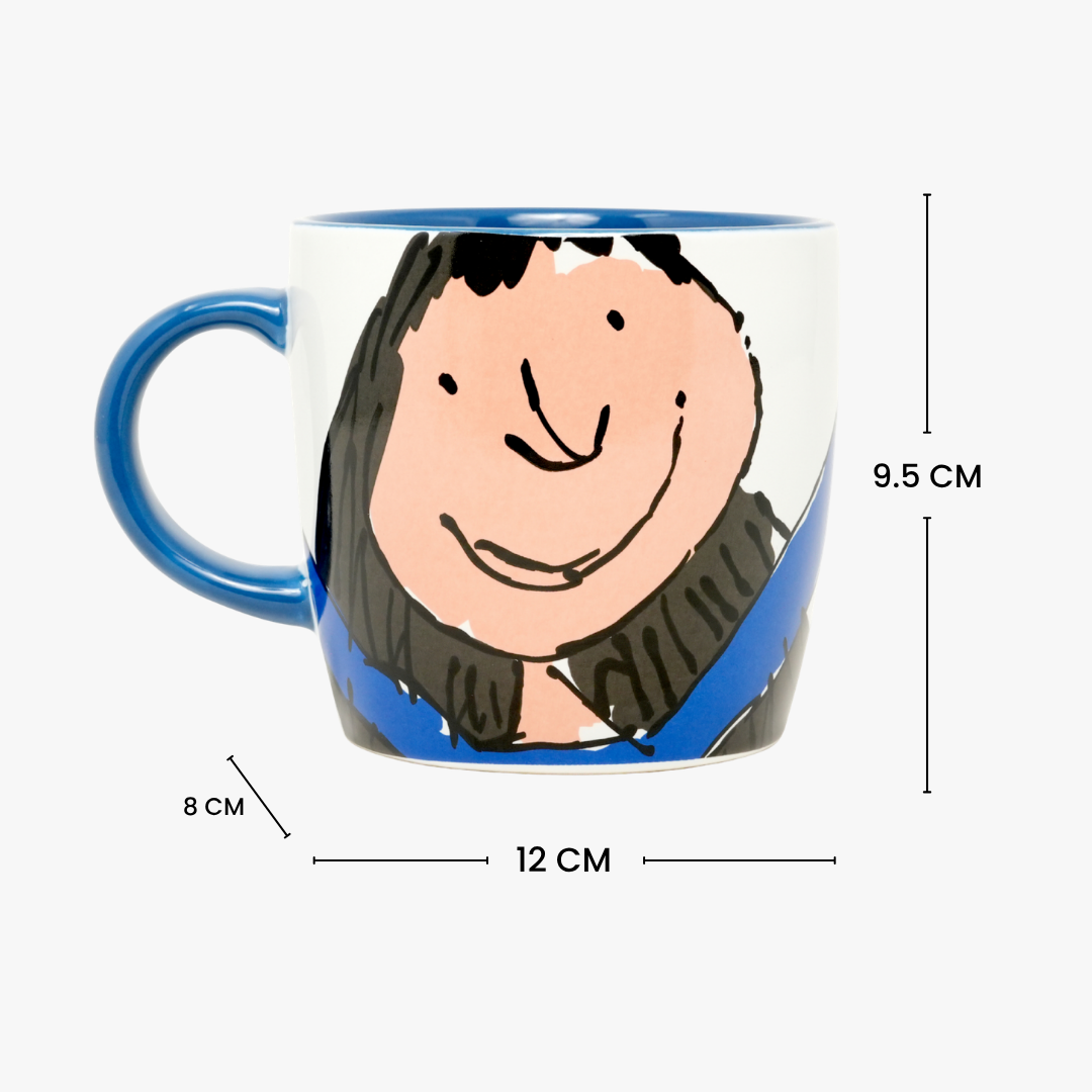 Matilda Blue Ceramic Coffee Mug
