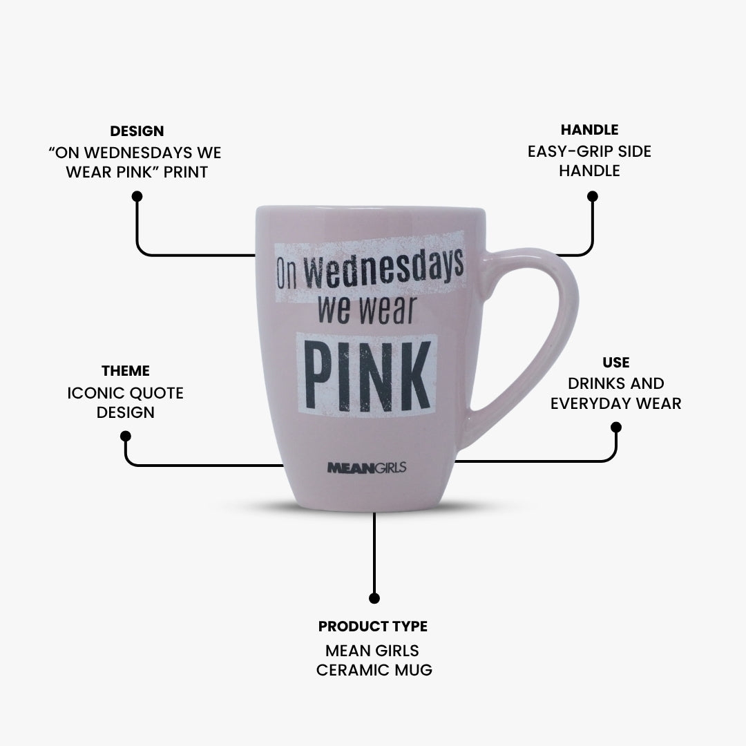 Mean Girls Mug & Socks Gift Set Pink