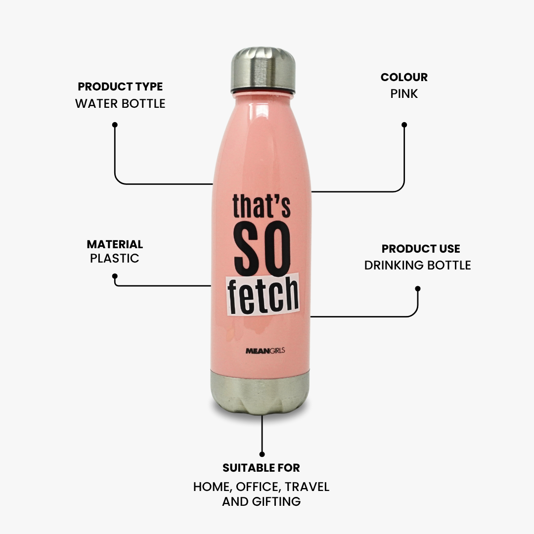 Mean Girls Plastic Water Bottle