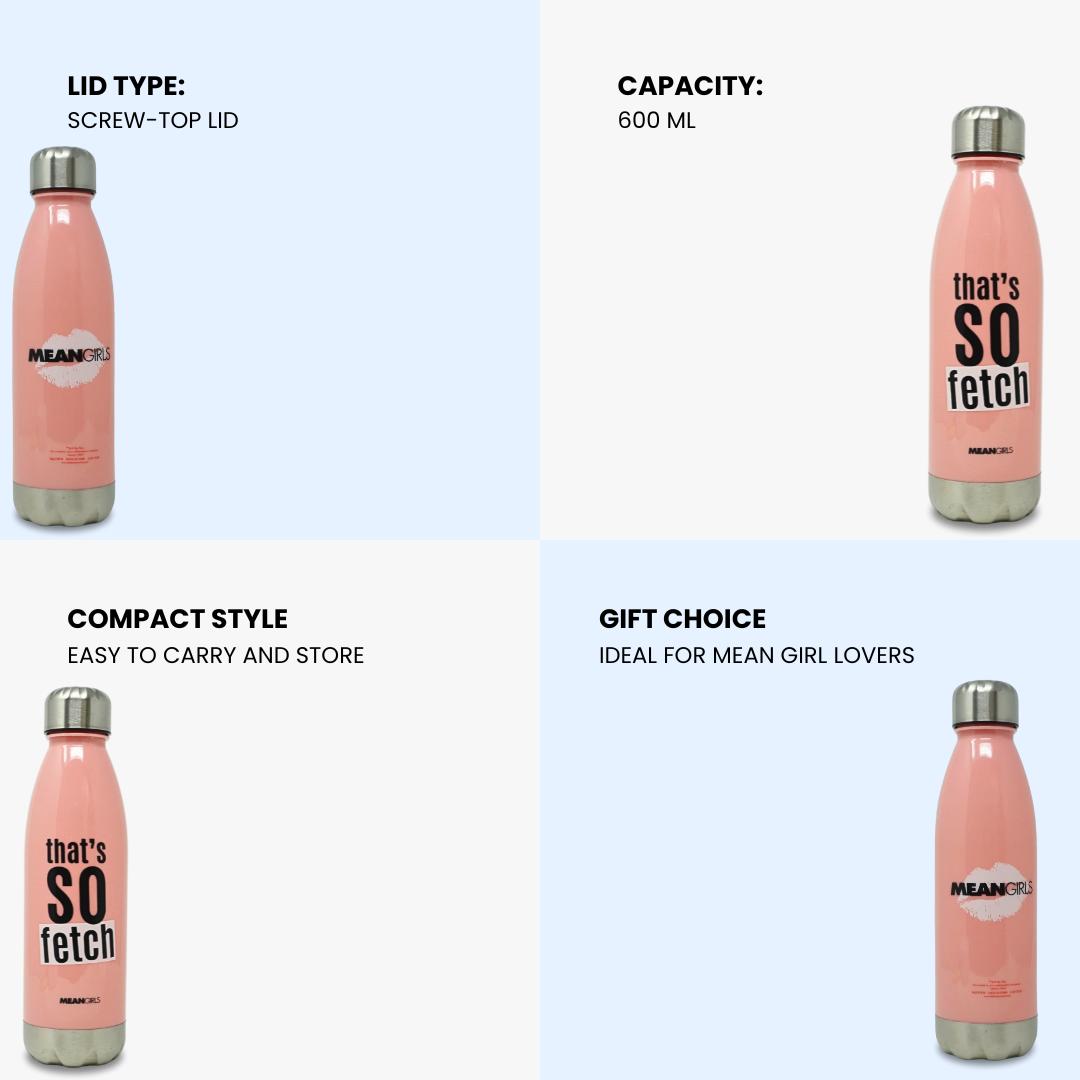 Mean Girls Plastic Water Bottle