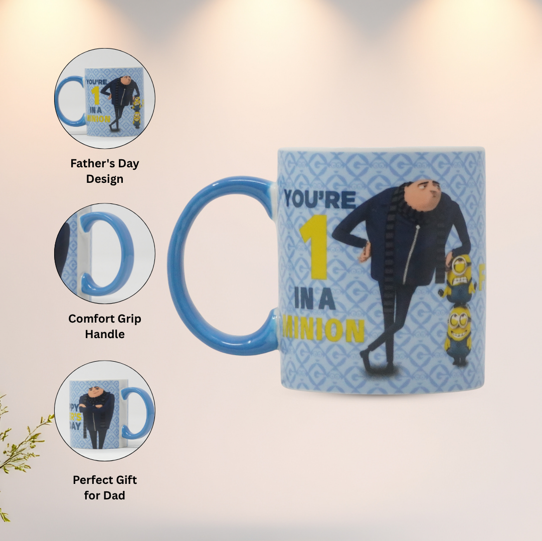 Minions Father's Day Ceramic Mug