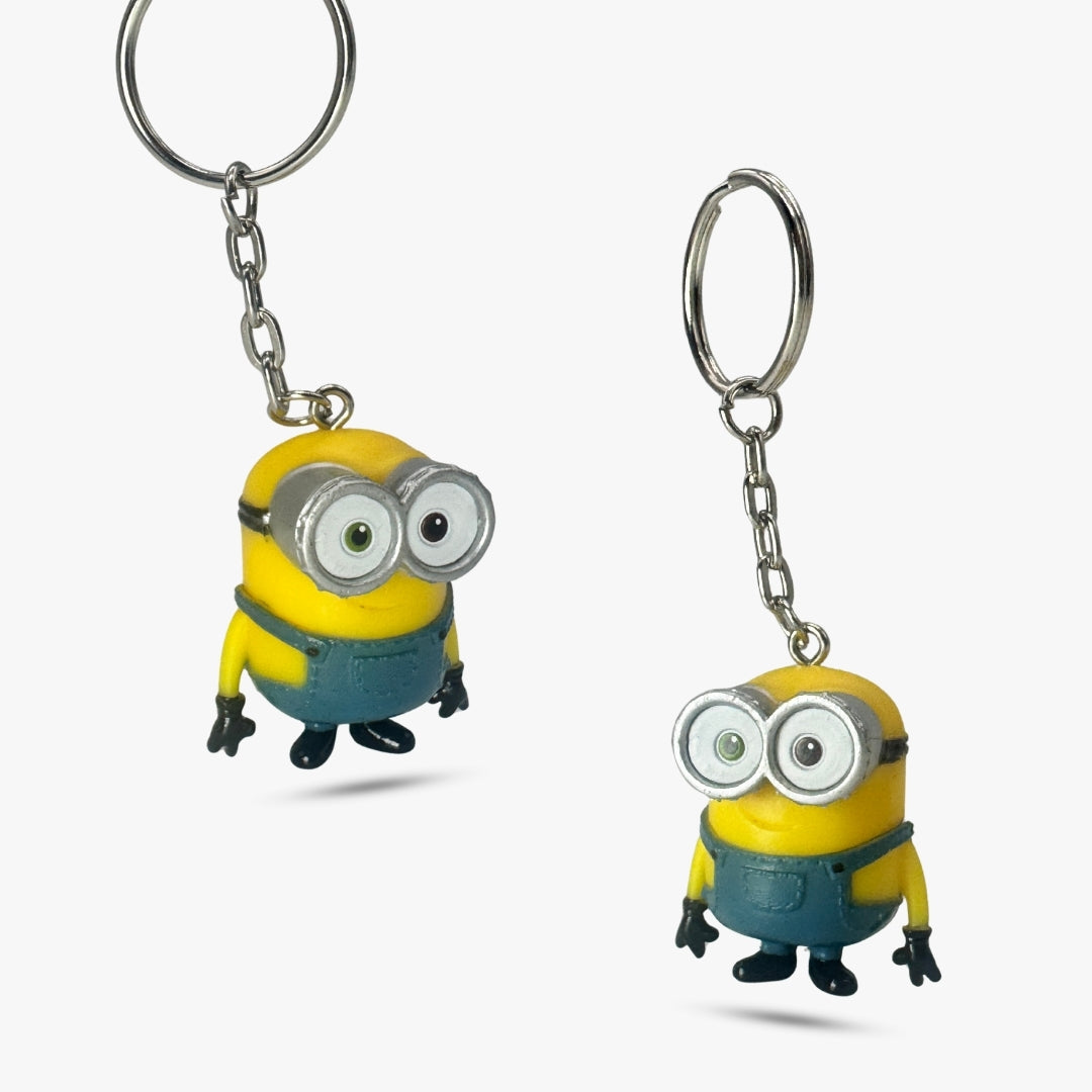 Minions 3D Character Keyring 3