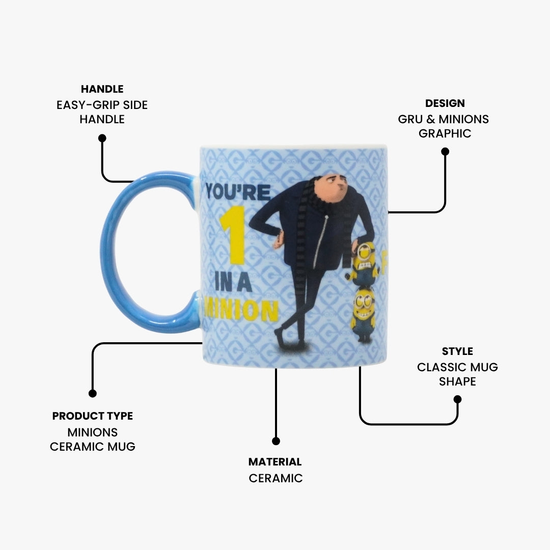 Minions Father's Day Ceramic Mug