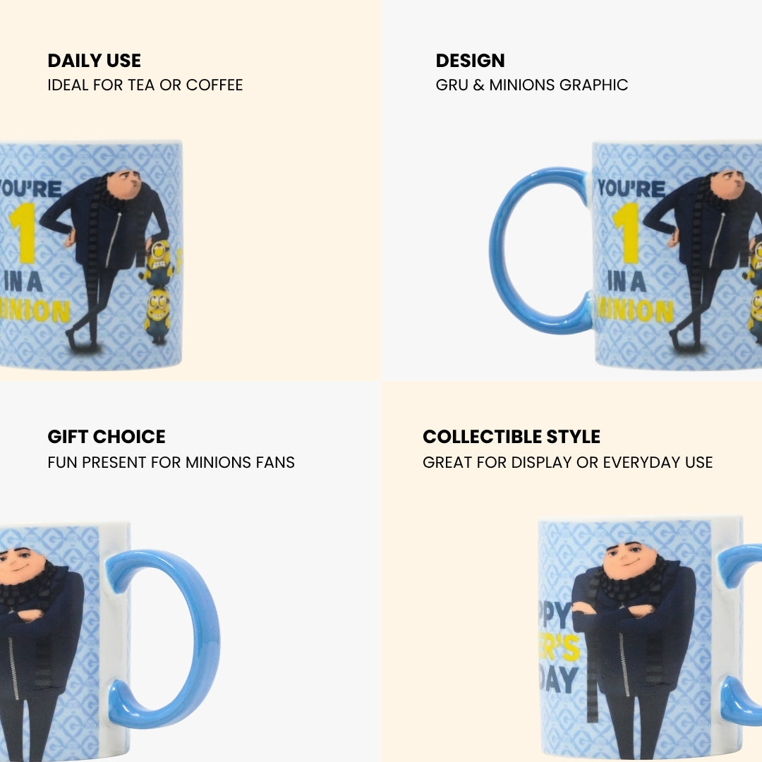 Minions Father's Day Ceramic Mug