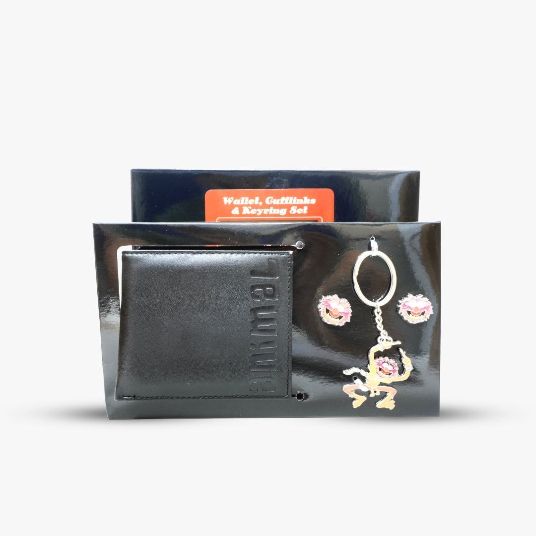 Muppets Cufflinks,Wallet,Keyring Set
