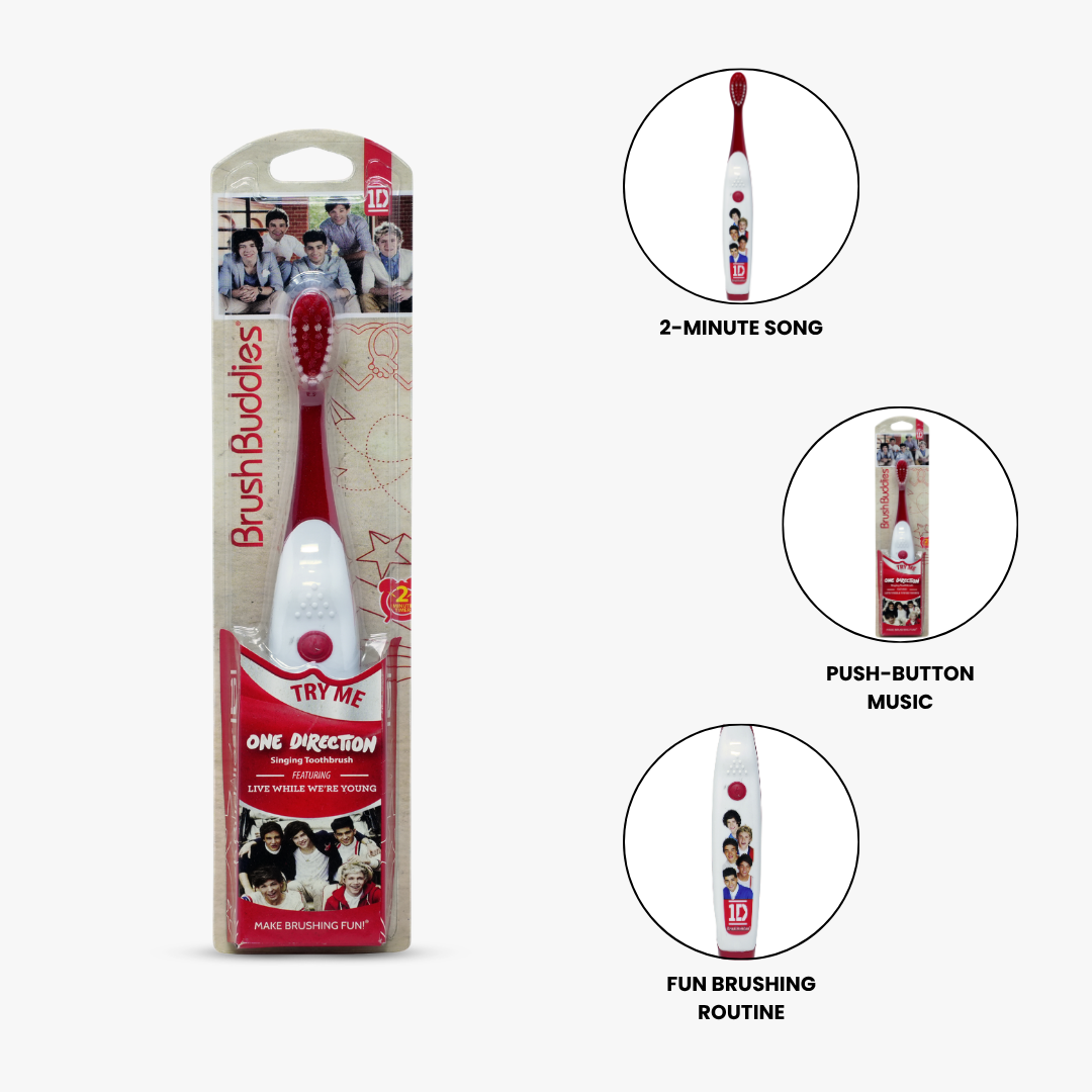 One Direction Musical Singing Toothbrush – Live While We're Young