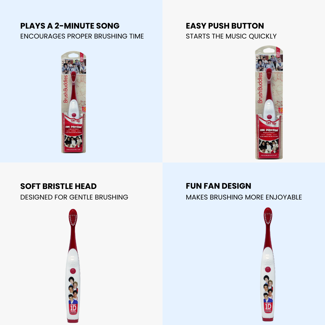 One Direction Musical Singing Toothbrush – Live While We're Young